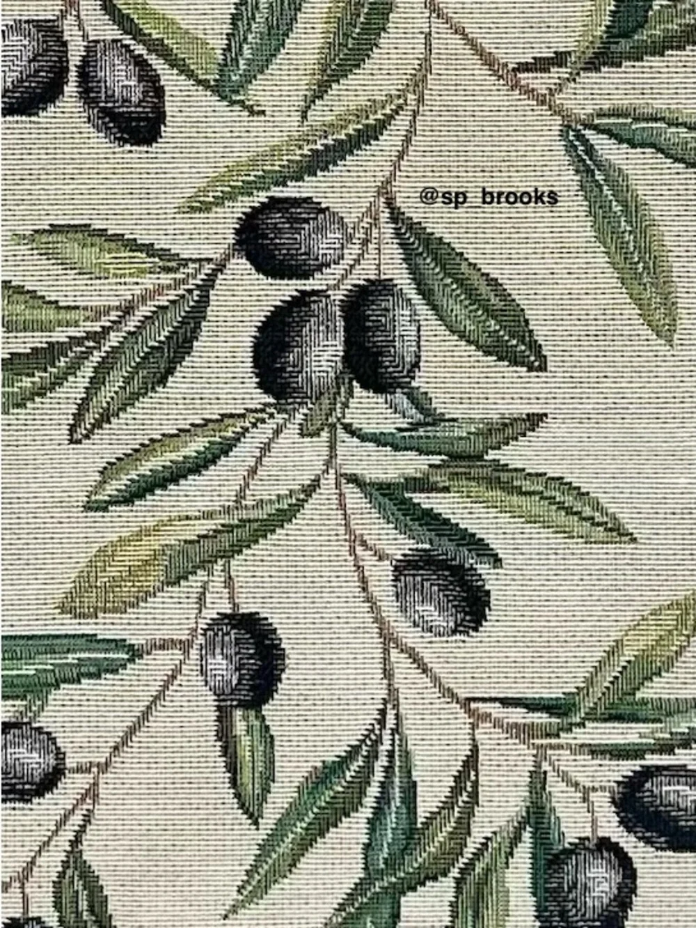 🎁Emme Special Edition Gobelin Tapestry Table Runner - 18x63” -Emme Runner Olives